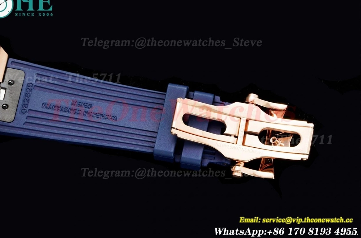 BBR RU Overseas Tourbillon ref Stk 6000V Blue RG 0318